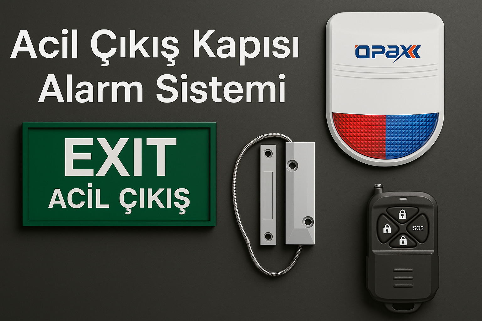 Acil Çıkış Kapısı Alarm Sistemi Nasıl Çalışır