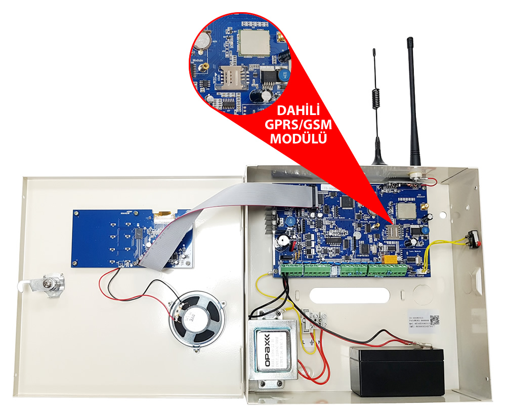 OPAX-2646 GPRS/GSM/SMS Alarm Paneli