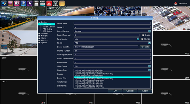 OPX-6001-64EH 64 Kanal NVR Cihazı CMS