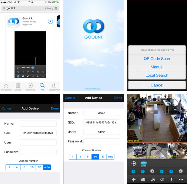 Cep Telefonundan İzleme Programı GooLink