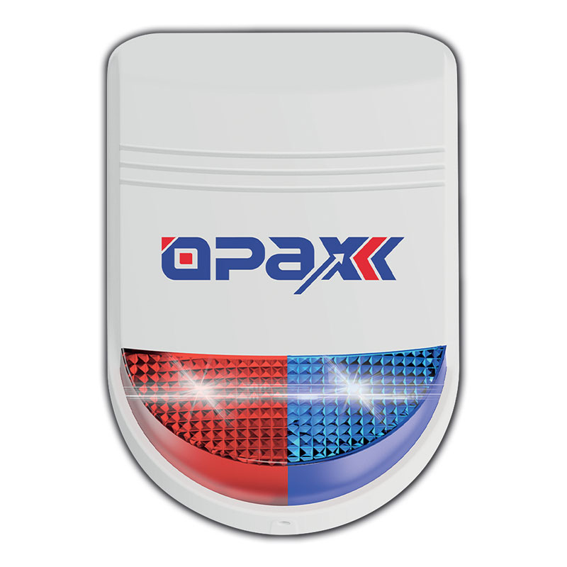 OPAX HY-6107 Hibrit (Kablolu & Kablosuz) Alarm Paneli / Harici Siren Acil Çıkış Kapısı Alarm Kontrol Paneli