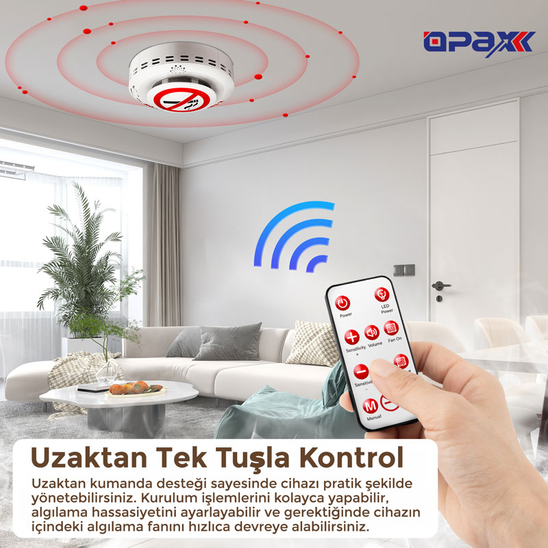 Uzaktan tek tuşla kontrol görseli