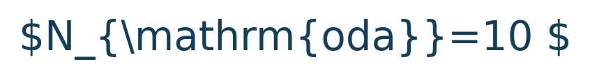 Matematik formülü: N\_{\mathrm{oda}}=10 \