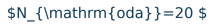 Matematik formülü: N\_{\mathrm{oda}}=20 \