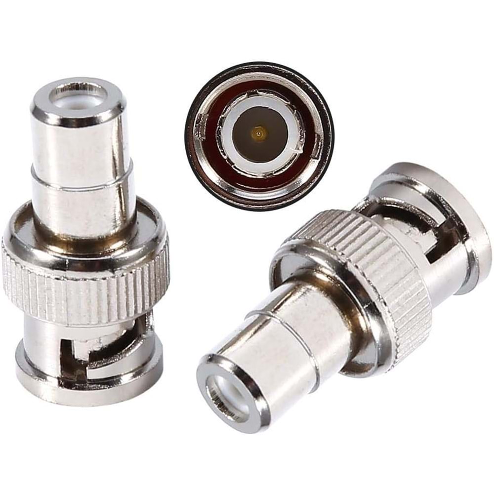 BNC ERKEK / RCA DİŞİ KONNEKTÖR