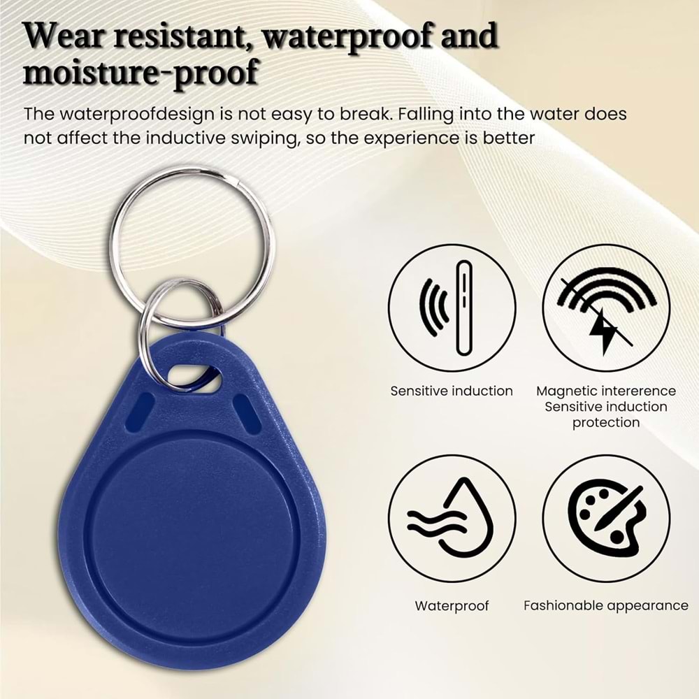 Göster Geç Şifrematik Proximity Anahtarlık (Key Tag CHAIN)
