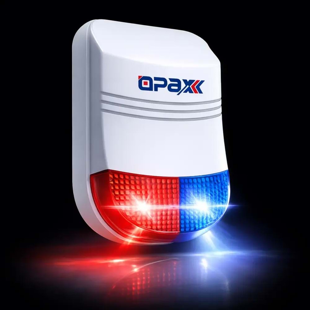 BGR-06 EKONOMİK ALARM SİSTEMİ (SİREN+PIR+MANYETİK KONTAK+2 ADET KUMANDA+ADAPTÖR)