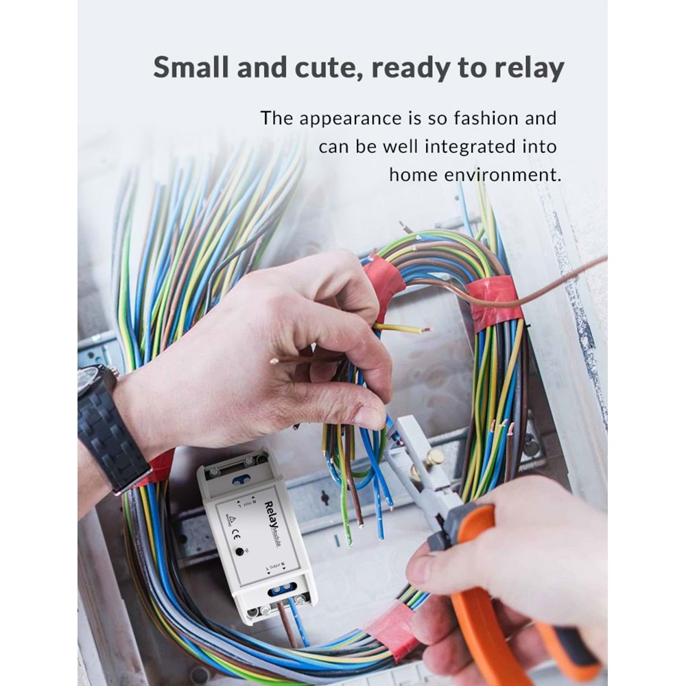 OPAX RELAY-35A Akıllı Röle Modülü / Akıllı Switch / Relay Module 220V-1800W