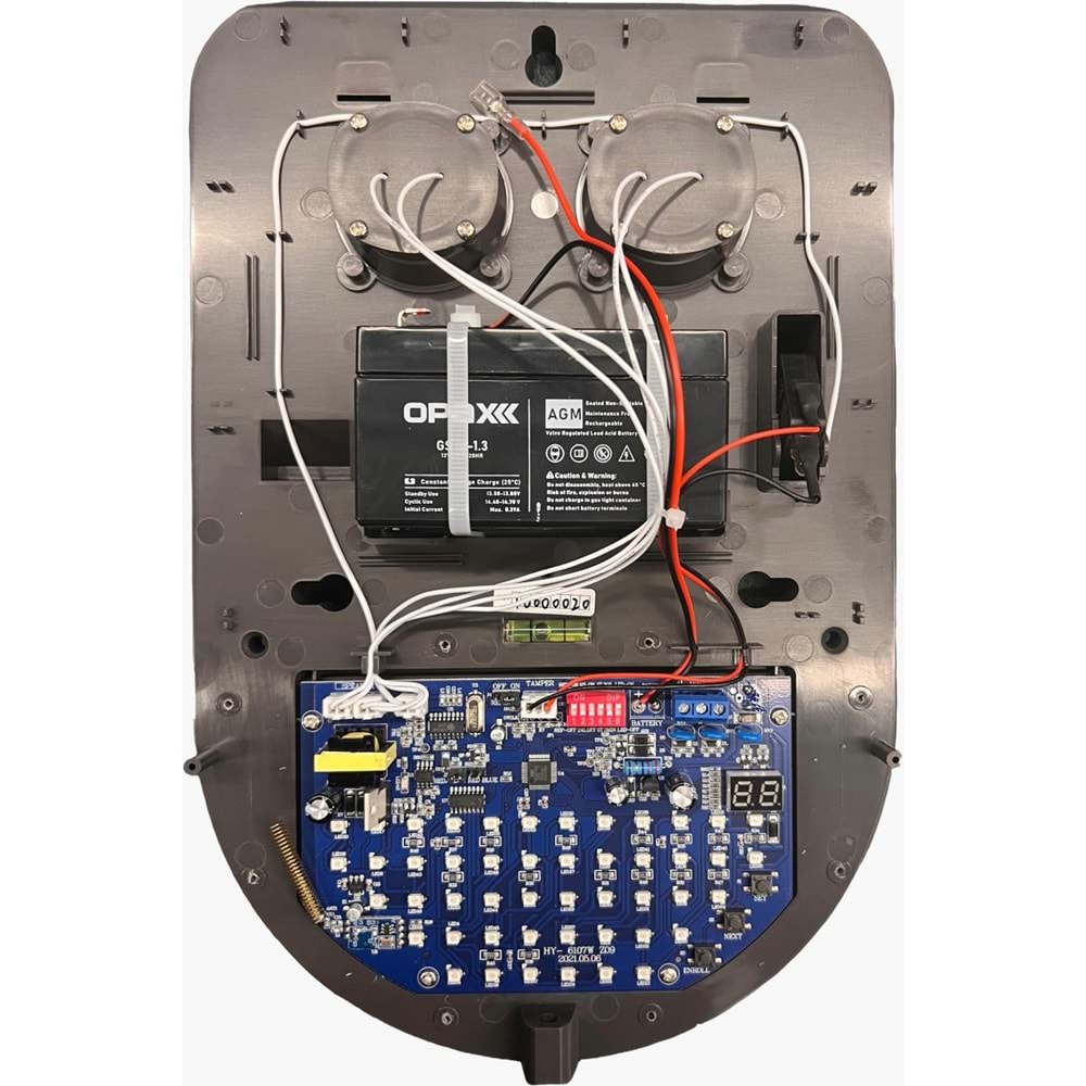 Opax HY-6107 Kablolu & Kablosuz Acil Çıkış Kapısı Alarm Sistemi