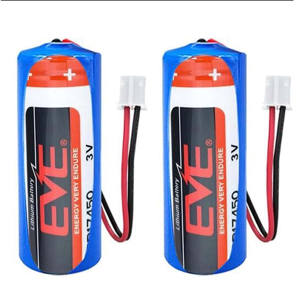 CR17450L 3V 2400mAh Primer Lityum Pil HY-SSA01 Dedektör Pili