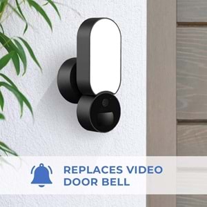 OPAX-60120 PROJEKTÖRLÜ WiFi KAMERA / ALARM / KARŞILIKLI KONUŞMA / HAREKET SENSÖRÜ / SD KART DESTEĞİ