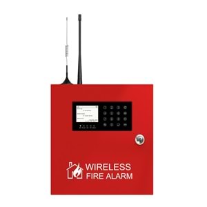 OPAX-WF868-4G-LAN Adresli Kablosuz Yangın Alarm Kontrol Paneli (868mhz) EN-54 Sertifikalı
