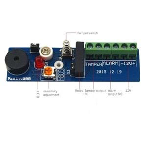 ARD-7112 KABLOLU TİTREŞİM VIBRATION DARBE DEDEKTÖRÜ / DARBE SENSÖRÜ