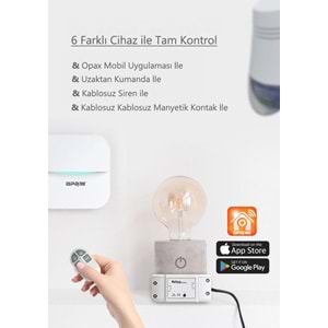 OPAX RELAY-35A Akıllı Röle Modülü / Akıllı Switch / Relay Module 220V-1800W