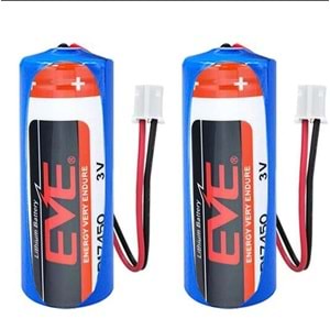 CR17450L 3V 2400mAh Primer Lityum Pil HY-SSA01 Dedektör Pili