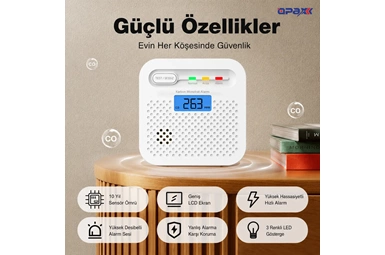 Karbonmonoksit Dedektörü ile Duman Dedektörü Arasındaki Fark Nedir?