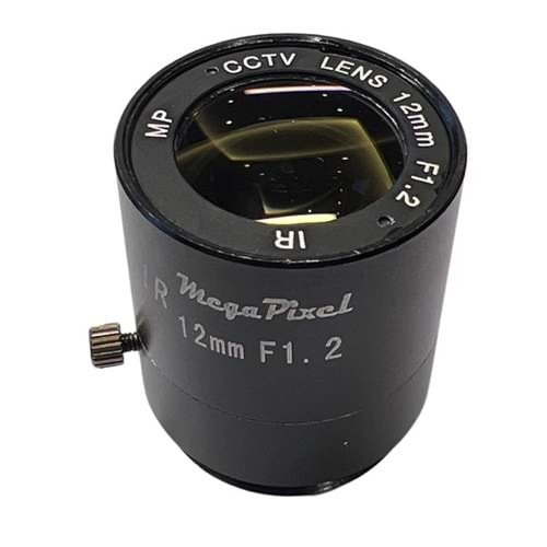 12 MM 1 MEGAPIXEL ANALOG KAMERA FIXED IRIS LENS