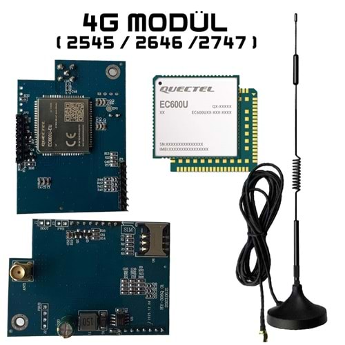 4G SİM KART MODÜLÜ (4G-2647) | OPAX-2545 / 2646 / 2747 Uyumlu