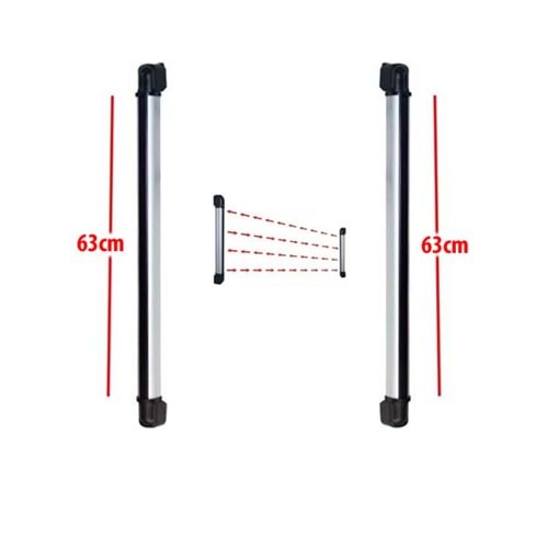 ABX-0420 4 Işınlı 63 cm 20 m PHOTOELECTRIC BEAM DEDEKTÖR / PENCERE IŞIN BARİYERİ