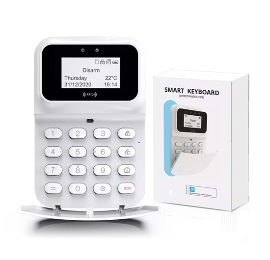 SZR-77 KABLOSUZ KEYPAD /TUŞ TAKIMI LİTYUM PİLLİ ( OPAX MARKALI