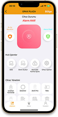 Alarm Sistemimi Cep Telefonu Üzerinden Kontrol Edebilir miyim?