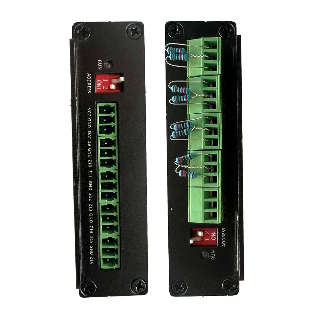 OPAX-816 ARTIRILABİLİR EXTRA 8 BÖLGELİ ZON KARTI NO:9-16 BÖLGELER İÇİN