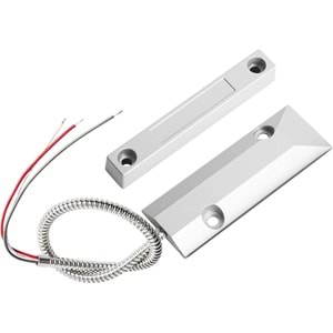 OPAX-MC137 KABLOLU KEPENK TİPİ METAL MANYETİK KONTAK (BÜYÜK TİP)