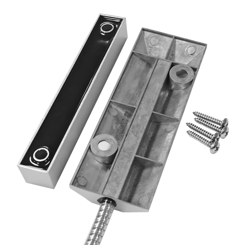 OPAX-MC137 KABLOLU KEPENK TİPİ METAL MANYETİK KONTAK (BÜYÜK TİP)