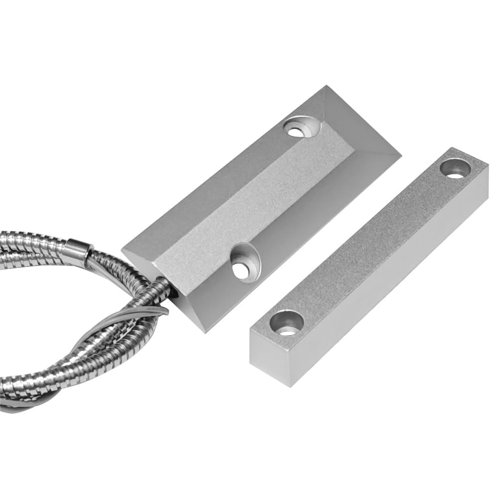 OPAX-MC137 KABLOLU KEPENK TİPİ METAL MANYETİK KONTAK (BÜYÜK TİP)